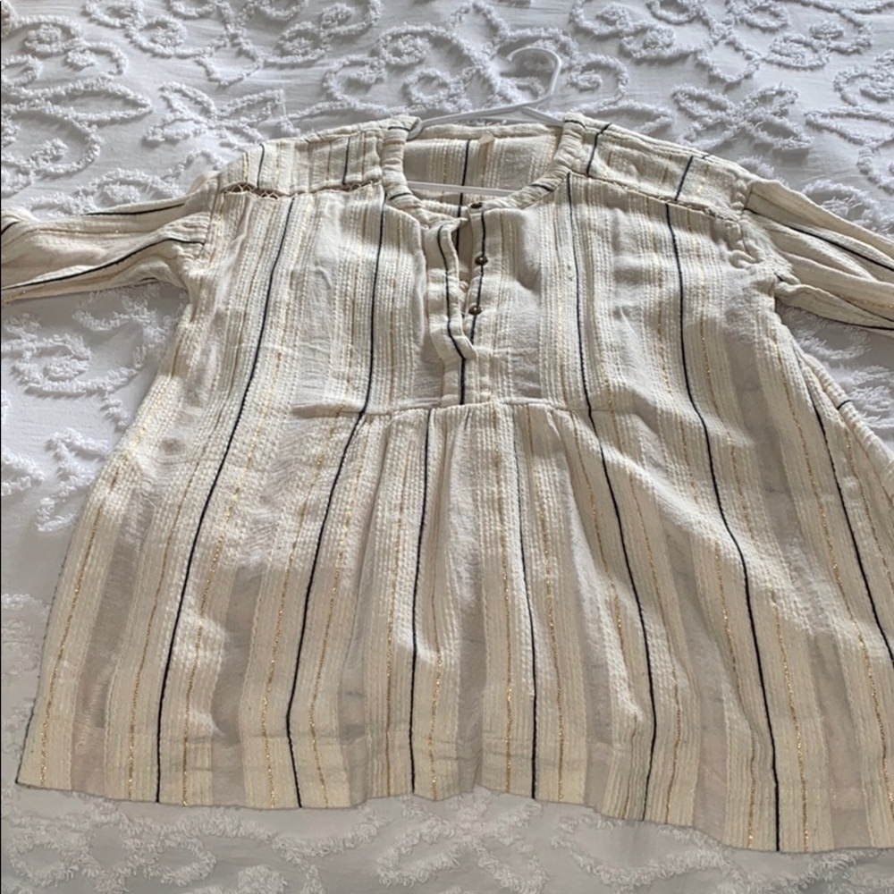 free people oversized linen shirt